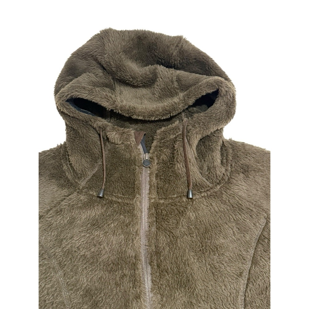 Triple Aught Design Shag Master Jacket Womens 2XL Brown Polartec Fleece Hooded - Picture 4 of 13